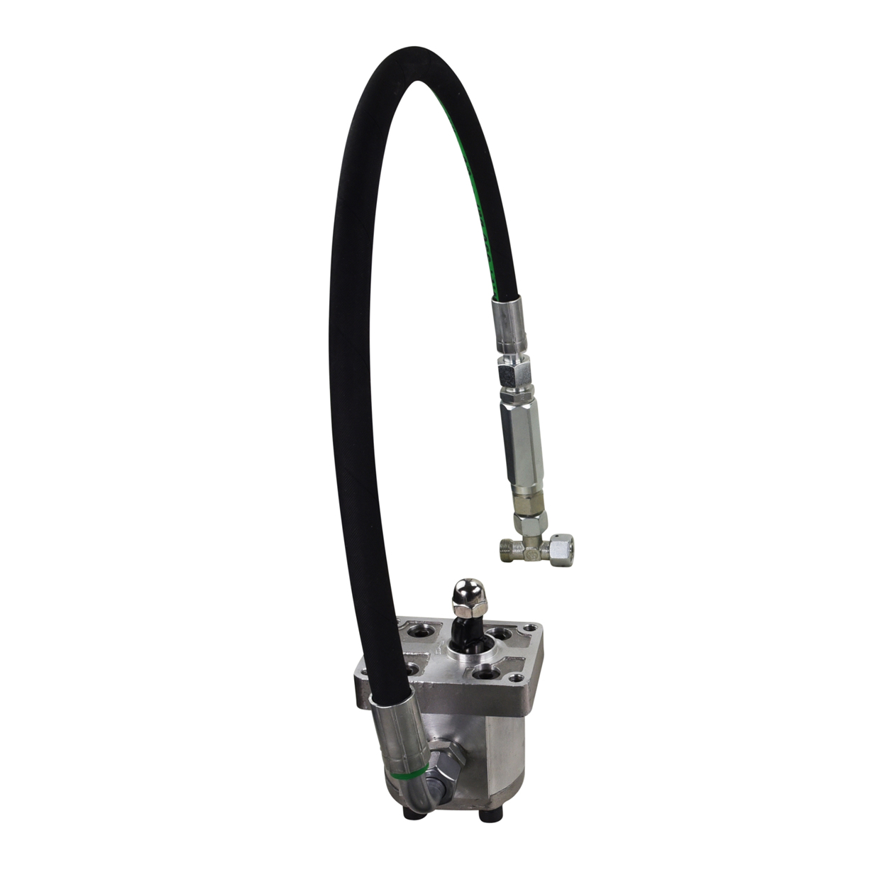 PumpFast – trailer hydraulic pump set for cordless screwdriver operation